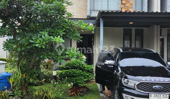 Disewakan Furnsihed Rumah 2 Lantai Cluster Aure Mozia BSD City