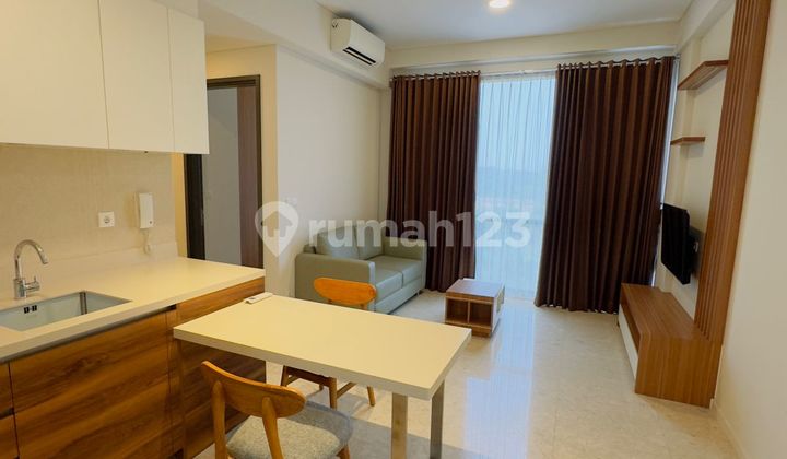 For Rent Furnished 1 BR Apartment Marigold Nava Park BSD City