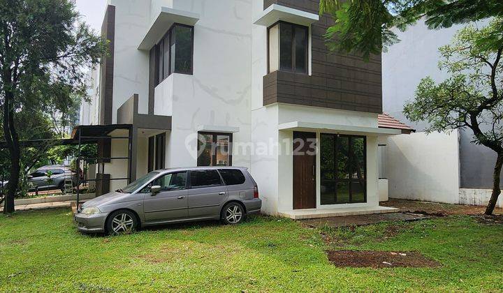 Hoek Rumah 2 Lantai Cluster Verdant View The Icon Bsd City 2