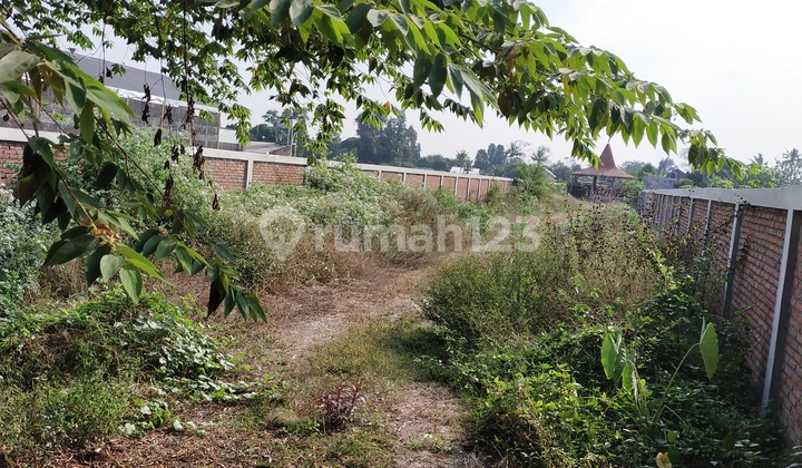 Tanah strategis tepi jl. Aspal/jl raya dkt kampus Ukrim 3