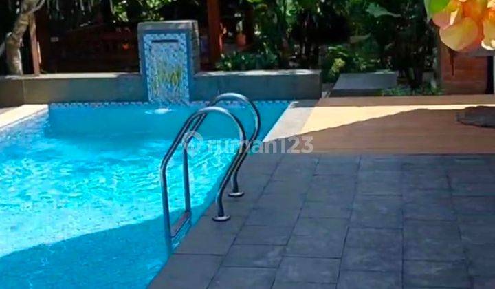 Villa Asri Konsep Cabin W/ Swimming Pool Di Turi,sleman  1