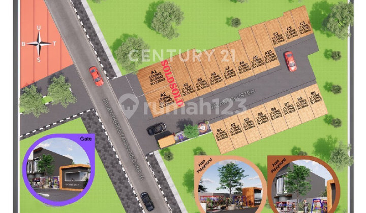 Rumah Indent Brandnew Lokasi Bagus Di Percetakan Negara 2