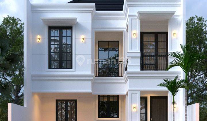 Brand New House 2 Lantai Semi Furnish di Griya Loka, Bsd Tangerang Selatan 1