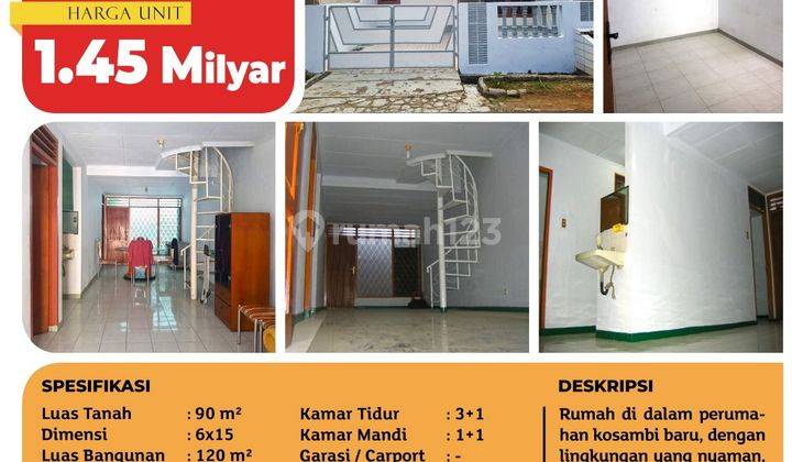 MURAH!!Rmh Semanan 6x15. Harga 1,45M Nego 2