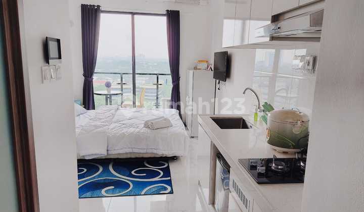 Skyhouse Studio Apartment, East Facing, Furnished, BSD City.