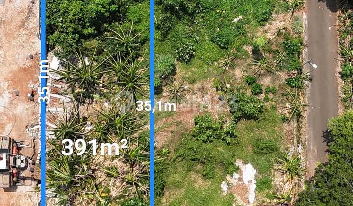  TANAH KOTAK SIAP BANGUN, LUAS 391 M2 HARGA NJOP DI PONDOK INDAH DALAM KOMPLEK 