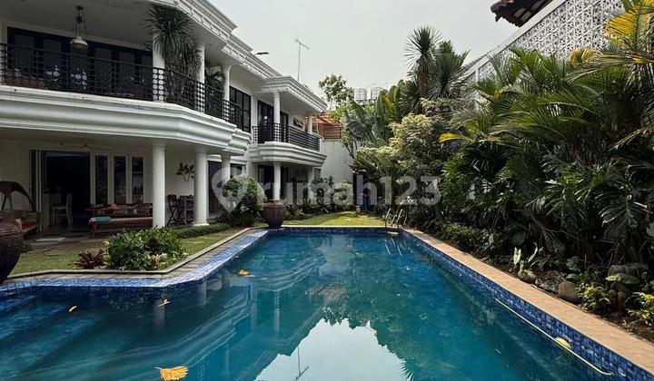 Luxury Fully Furnished House in Ampera Kemang, Quiet and Elite Neighborhood, South Jakarta 2