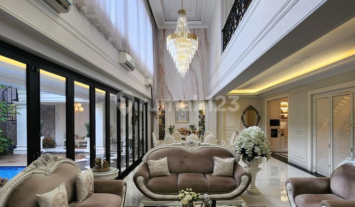 Brand New Rumah Mewah, Megah Fullyfurnishe: di Pondok Indah Lokasi Premium Nya Pondok Indah