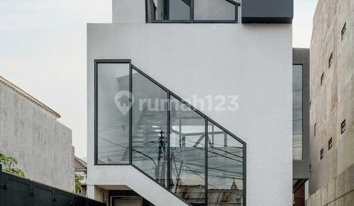 Brand New Single House Design Industrial Modern Area Ciputat Tangerang Selatan