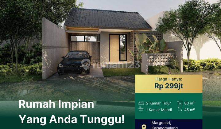 Rumah masih Baru di Margoasri Sragen dekat BLK, Taman Kota, Sekolah 1