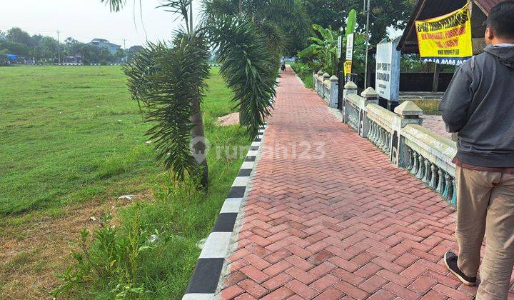 Tanah Bagus Luas 4000m2 Depan Lapangan Nguwer Duyungan Sragen 1