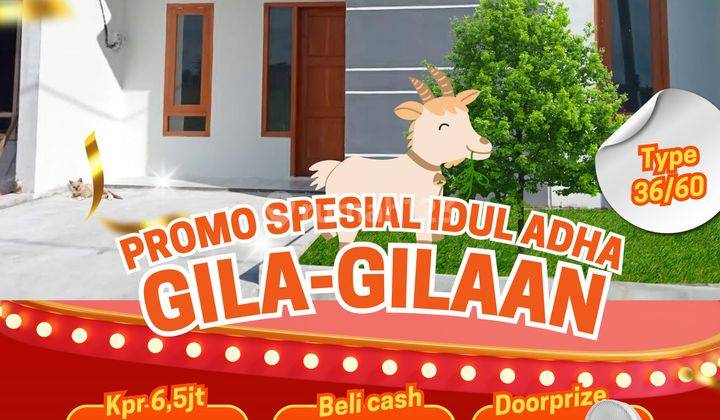 Promo Rumah Pemerintah Rumah Type 36 Lebih Besar Dan Lega Murah 1
