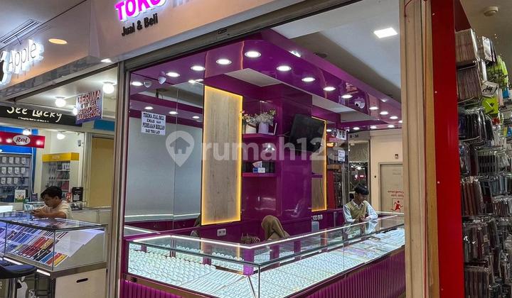 Rent a gold jewelry kiosk shop at Tangcity Mall, Tangerang City