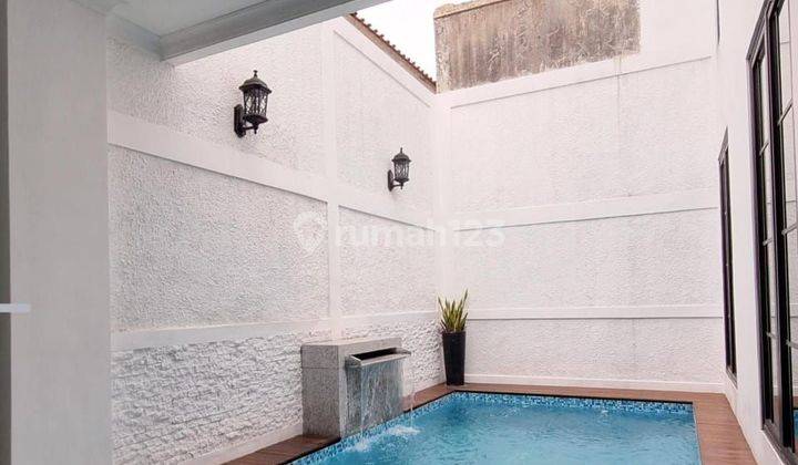 Rumah Ada Kolam Renang American Style Di Sektor 9 Bintaro  2