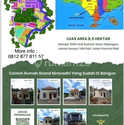 Perumahan Grand Niravadhi Harga Mulai 328 Juta Rumah Bagus SHM di Jl. Cempaka Kuning 80, Samsam, Kerambitan, Tabanan, Bali, Indonesia, 82161, Kerambitan 2