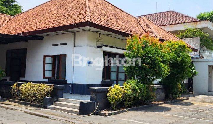 RUMAH HITUNG TANAH BANGUNAN BELANDA dekat Raya Gubeng, Sulawesi, Kertajaya, pusat bisnis dan komersial 1