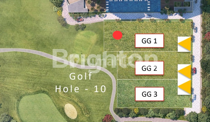 TANAH KAVLING GRAHA FAMILY LONG GOLF VIEW dekat clubhouse, tol, pusat bisnis dan komersial