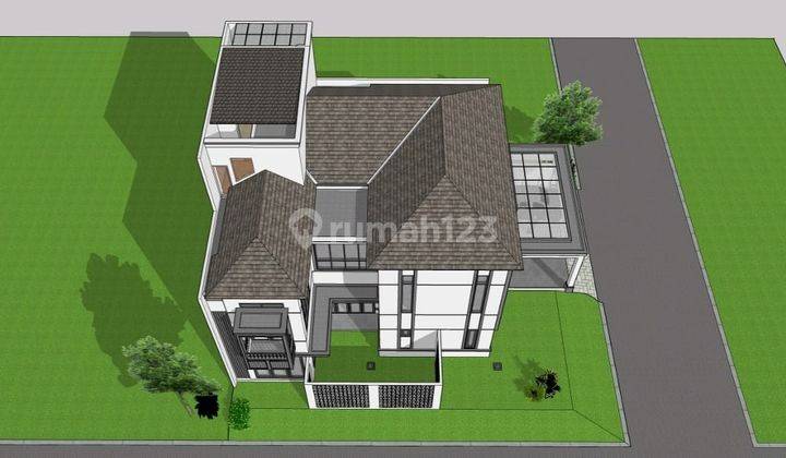 Rumah Mewah Baru Delatinos Bsd City, American Classic 2