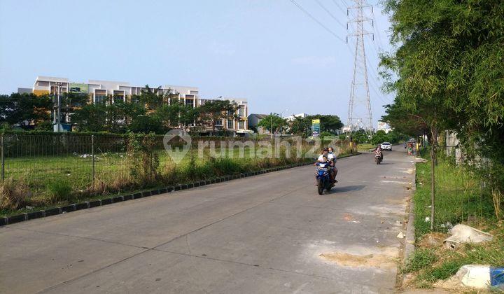 Kavling Komersial Karawaci Palem Semi Boulevard