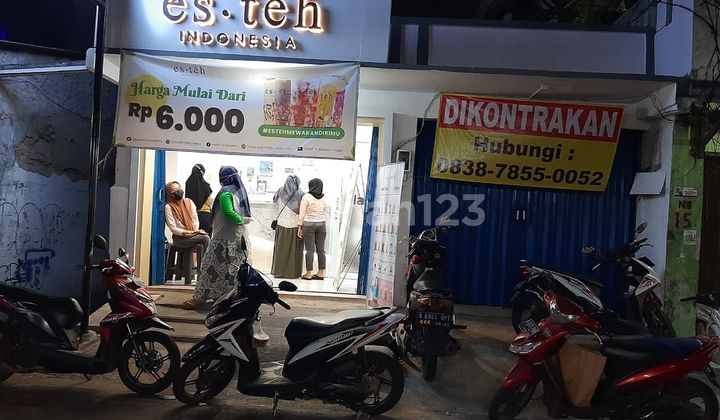 Disewakan Tempat Usaha Kios di Kemayoran Sumur Batu Jakarta Pusat Area Keramaian