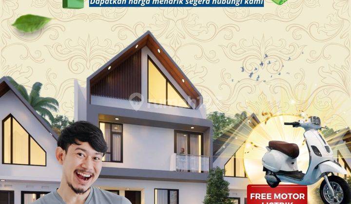 Rumah Murah Sleman Dalam Cluster Scandinavian Dekat Pasar Gamping 1