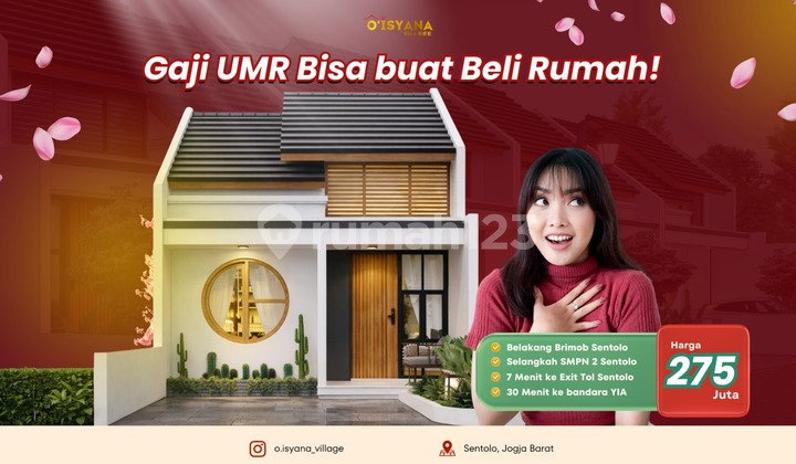 Cluster House in Sentolo Near Yogyakarta International Airport