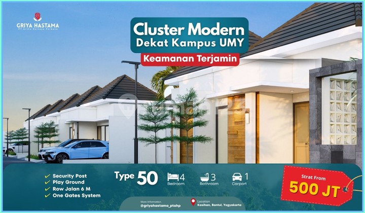 Hunian modern di Yogyakarta harga masih 500 jutaan 1