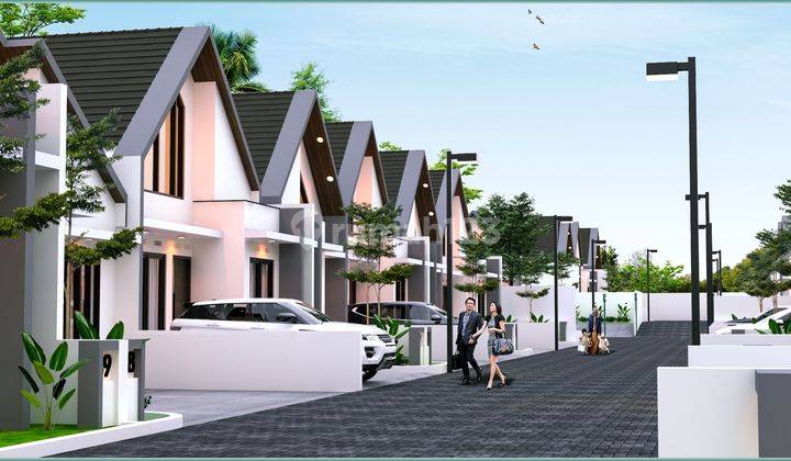 Rumah Di Jual  Gamping 10 Menit Ke Malioboro Gaya Villa Bonus Mezzanine 2