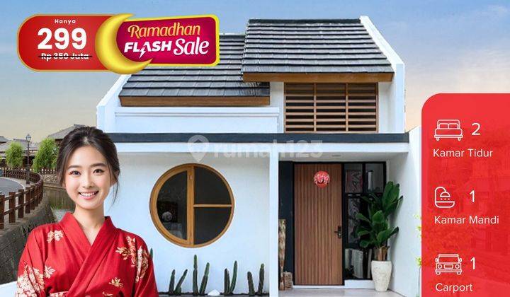 PROMO Rumah 299 jutaan Konsep Jepang 10 Menit Gerbang Tol Jogja  1