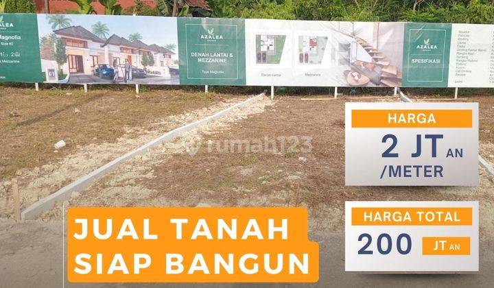 Tanah Dijual Murah Bantul Kasihan Dalam Perumahan 1