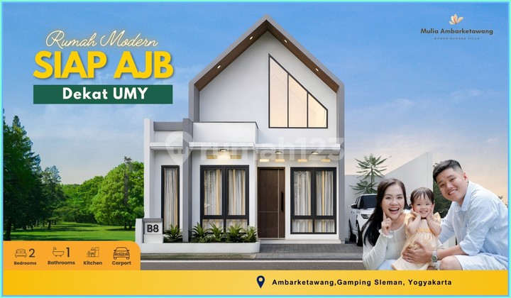 Rumah Murah Sleman Mezzanine Taman Bermain Ambarketawang Gamping