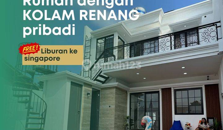 Rumah Mewah di Jogja Akses Lebar Jalan Aspal Dekat Citragrand Gamping Bonus Liburan 1