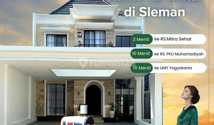 Rumah Kolam Renang Yogyakarta SHM + Imb Dekat Citragrand Gamping 1