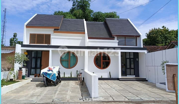 Rumah Dalam Cluster Jogja 300 Jutaan Belakang Brimob Sentolo
