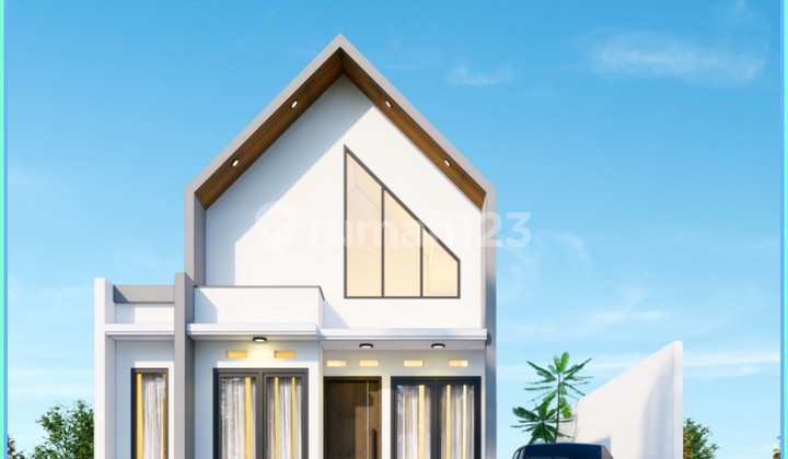 Rumah Murah Sleman One Gate Ada Taman Bermain Nuansa Villa