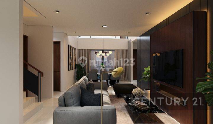 Dijual Rumah Baru Minimalis Modern ada kolam renangnya Di Bintaro Jaya Sektor 9 Tangerang Selatan 2