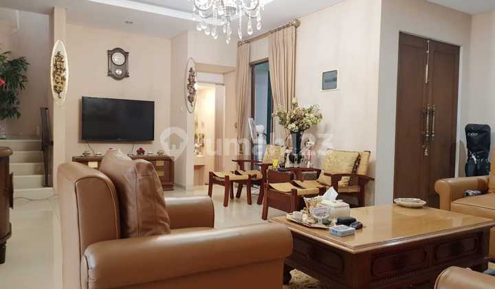 For Sale Cheap House Flood-Free Wide Road Clean and Lush in Pondok Pinang South Jakarta