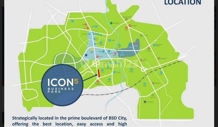 Dijual Business Park The Icon 5 Unit Terbatas di Cisauk 2