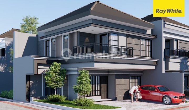 Dijual Rumah 2 lantai Hook di Sutorejo Selatan Surabaya 1