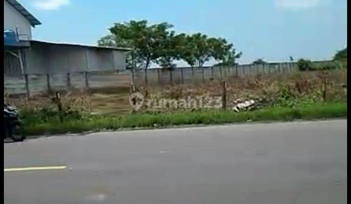 Dijual Tanah SHM Cocok Untuk Industri di Jalan Raya Tuban Widang 1