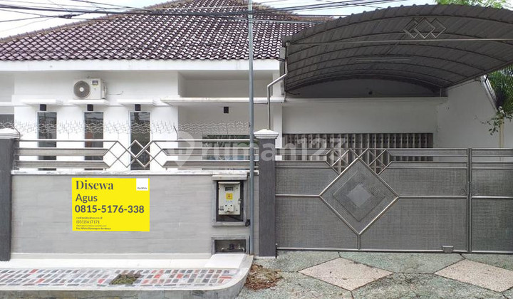 Dijual Rumah Strategis di Jl Kupang Indah Surabaya 1