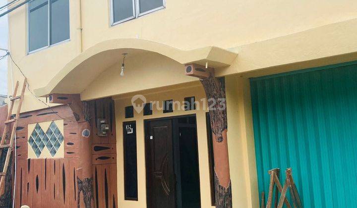 Rumah Usaha Dipinggir Jalan Raya, Tapos, Harga 1,1 M Nego 3 Lantai 1