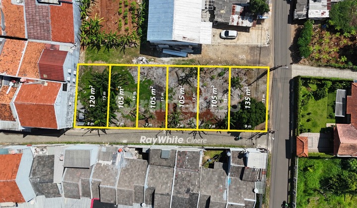 Tanah Datar, Ada 6 Kavling, Sertifikat Hak Milik Dekat Pintu Tol Sawangan Tanah Datar, Ada 6 Kavling, Sertifikat Hak Milik Dekat Pintu Tol Sawangan