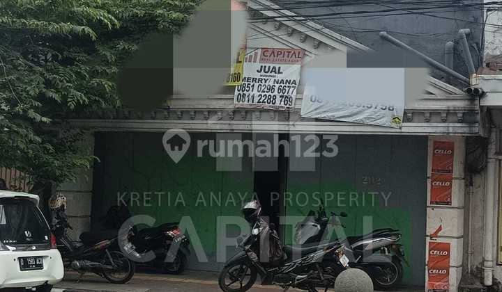 Ruko Hitung Tanah Lokasi bagus Pinggir Jalanan Ramai di Mainroad Jendral Sudirman Pasti Hoki