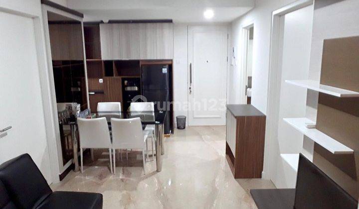 Disewakan Apartemen 2 Kamar Tidur Furnished Akses Sky Garden 1