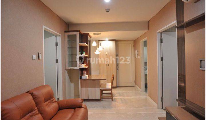 Dijual Cepat Apartemen 2 Kamar Tidur Furnished Bagus  1