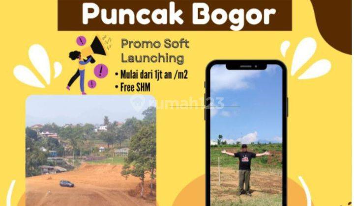 Tanah Kavling Cantik Siap Bangun di Puncak Bogor 2