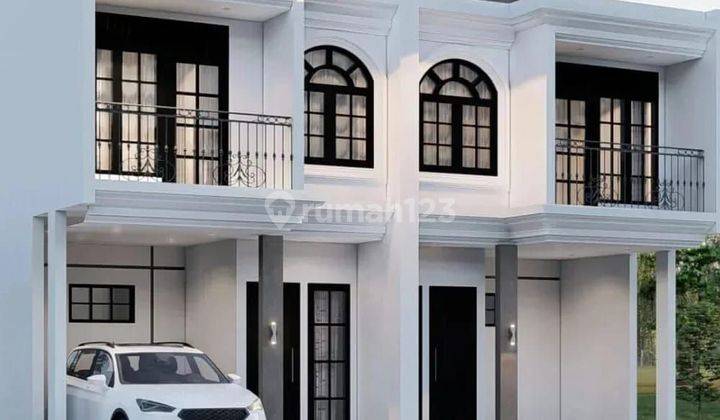 Rumah Mewah Klasik 2 lantai 855 juta'an di jl H Icang kelapa dua Depok 2