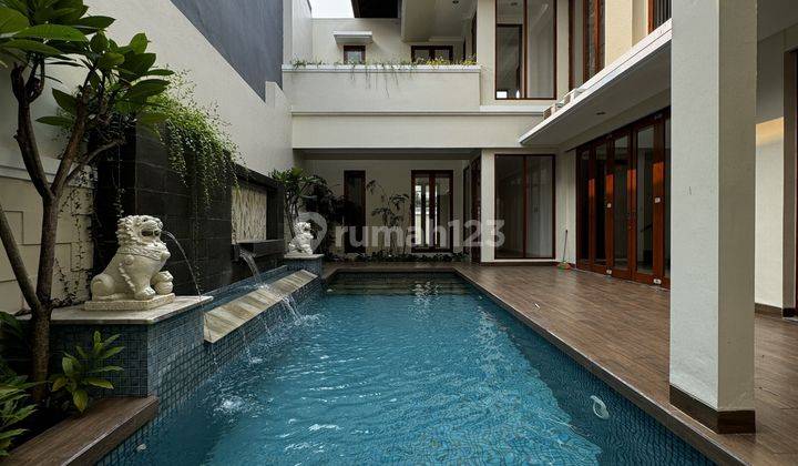 Disewakan Rumah Mewah di Cipete, Jaksel Hunian Nyaman Dengan Private Pool di Kawasan Expatriat  1