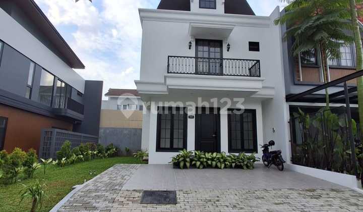 For Sale New American Classic Model House at Cosmo Icon BSD